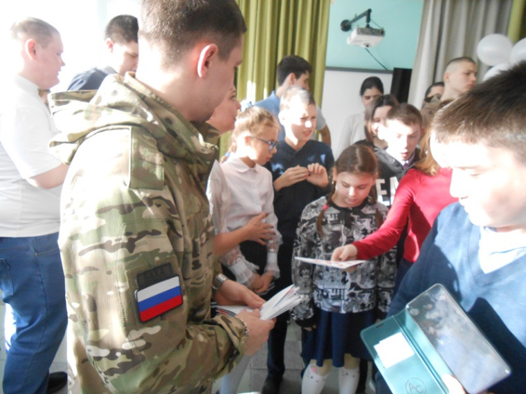 Герои наших дней Встреча с участником СВО.